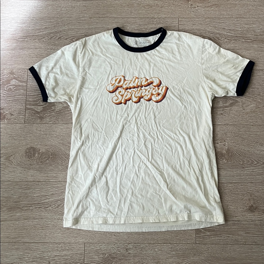 Palm Springs Graphic Shirt Sleeve T-Shirt